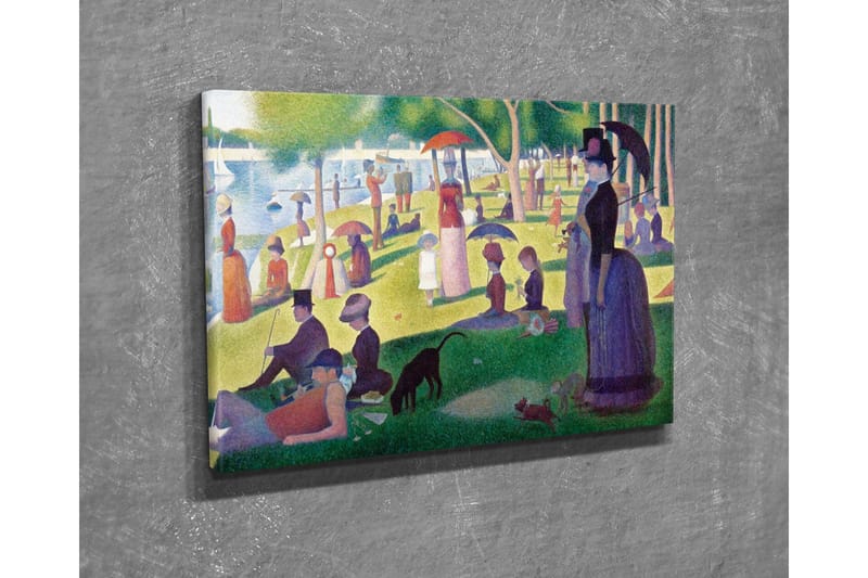 Dekorativt Canvas Maleri - Flerfarvet - Boligtilbehør - Billeder & kunst - Billeder på lærred