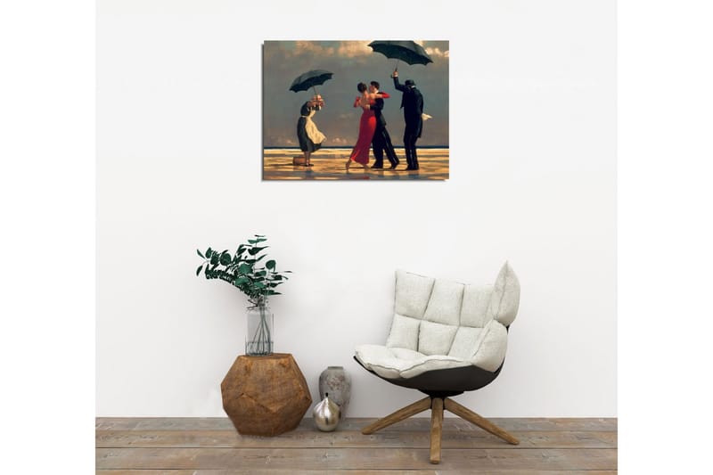 Dekorativt Canvas Maleri - Flerfarvet - Boligtilbehør - Billeder & kunst - Billeder på lærred