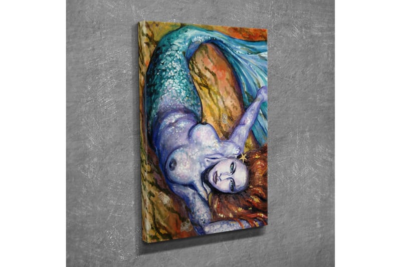 Dekorativt Canvas Maleri - Flerfarvet - Boligtilbehør - Billeder & kunst - Billeder på lærred