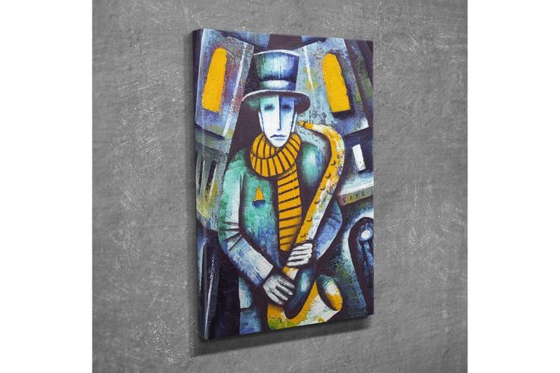 Dekorativt Canvas Maleri - Flerfarvet - Boligtilbehør - Billeder & kunst - Billeder på lærred
