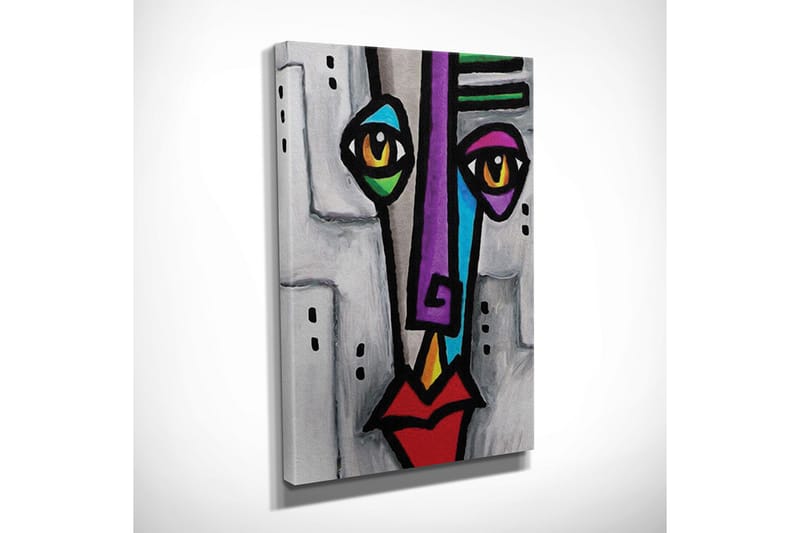 Dekorativt Canvas Maleri - Flerfarvet - Boligtilbehør - Billeder & kunst - Billeder på lærred