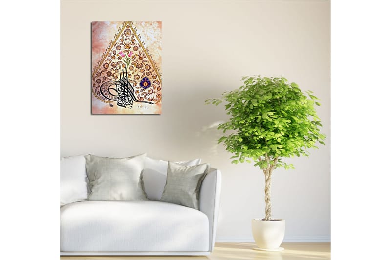 Dekorativt Canvas Maleri - Flerfarvet - Boligtilbehør - Billeder & kunst - Billeder på lærred