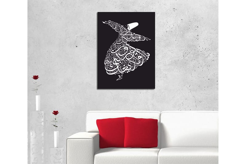 Dekorativt Canvas Maleri - Flerfarvet - Boligtilbehør - Billeder & kunst - Billeder på lærred