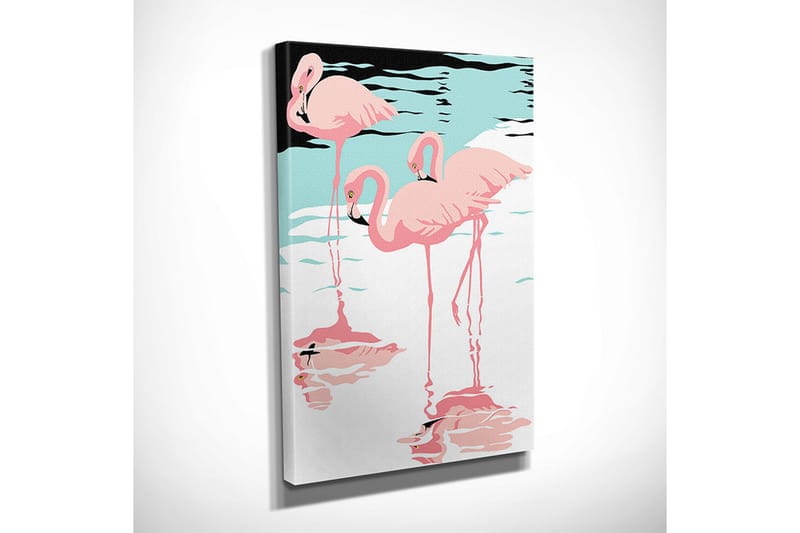 Dekorativt Canvas Maleri - Flerfarvet - Boligtilbehør - Billeder & kunst - Billeder på lærred