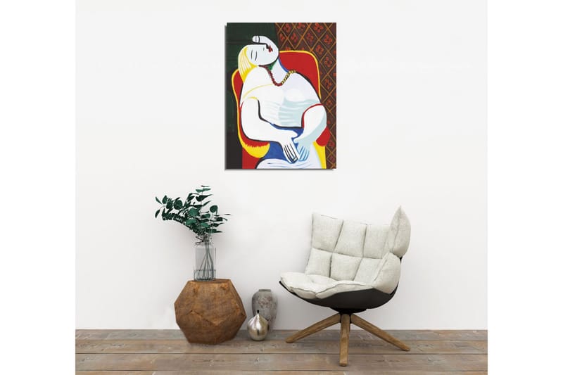 Dekorativt Canvas Maleri - Flerfarvet - Boligtilbehør - Billeder & kunst - Billeder på lærred