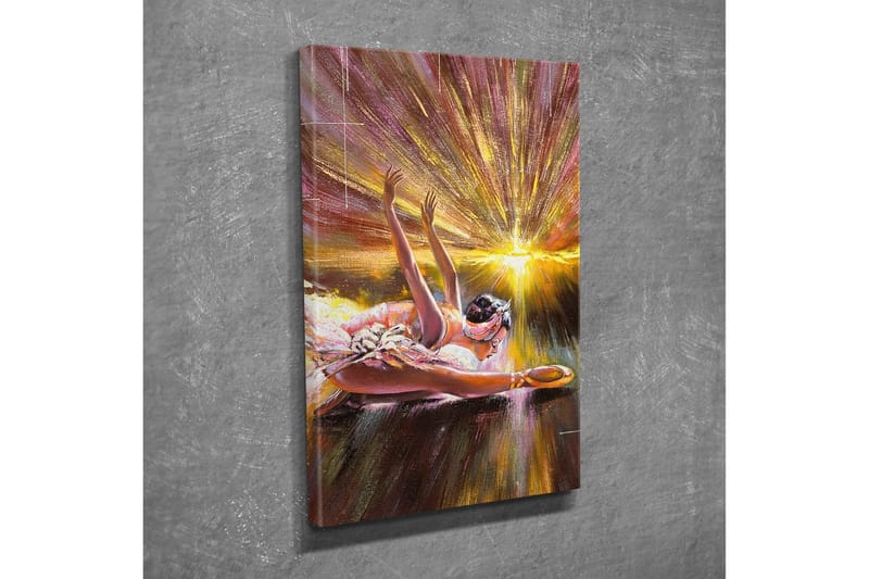 Dekorativt Canvas Maleri - Flerfarvet - Boligtilbehør - Billeder & kunst - Billeder på lærred
