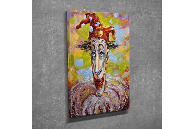 Dekorativt Canvas Maleri - Flerfarvet - Boligtilbehør - Billeder & kunst - Billeder på lærred