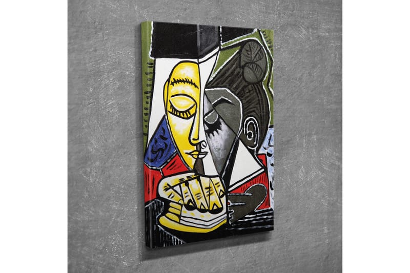 Dekorativt Canvas Maleri - Flerfarvet - Boligtilbehør - Billeder & kunst - Billeder på lærred