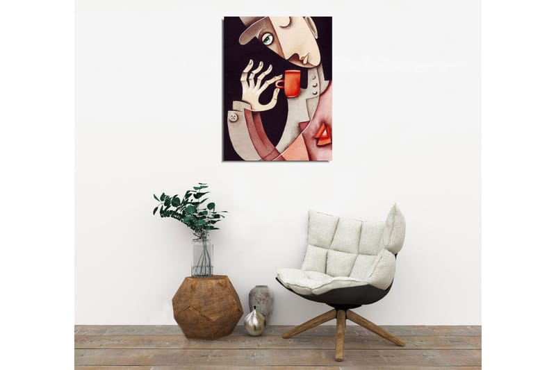 Dekorativt Canvas Maleri - Flerfarvet - Boligtilbehør - Billeder & kunst - Billeder på lærred