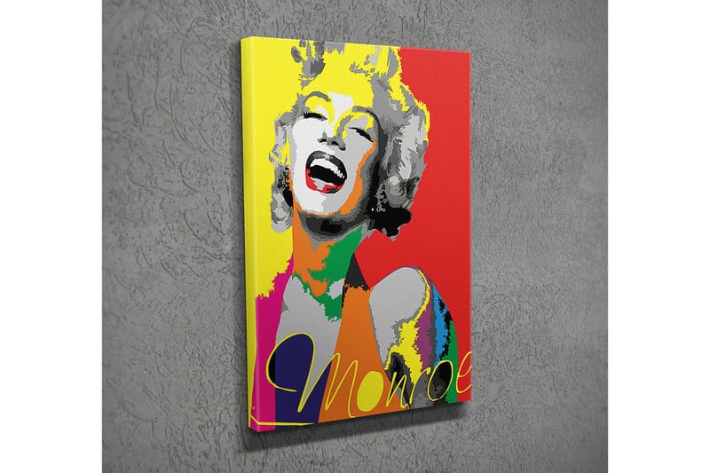 Dekorativt Canvas Maleri - Flerfarvet - Boligtilbehør - Billeder & kunst - Billeder på lærred