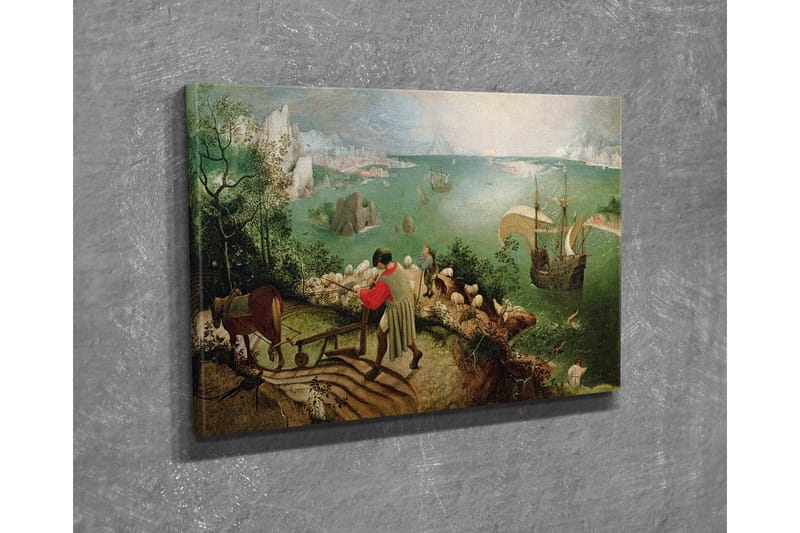 Dekorativt Canvas Maleri - Flerfarvet - Boligtilbehør - Billeder & kunst - Billeder på lærred