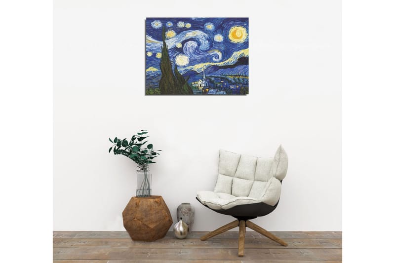Dekorativt Canvas Maleri - Flerfarvet - Boligtilbehør - Billeder & kunst - Billeder på lærred
