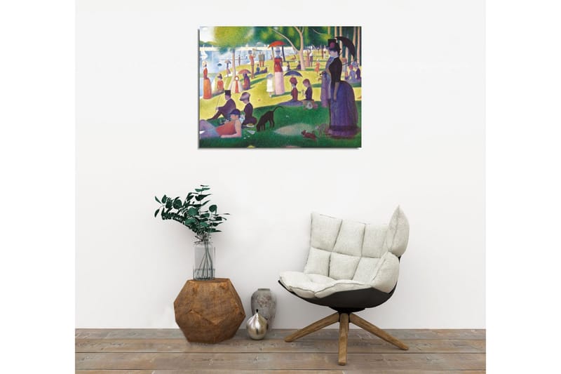 Dekorativt Canvas Maleri - Flerfarvet - Boligtilbehør - Billeder & kunst - Billeder på lærred