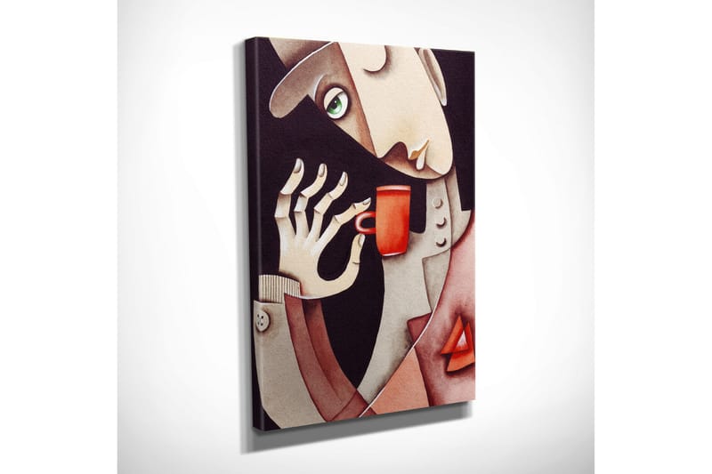 Dekorativt Canvas Maleri - Flerfarvet - Boligtilbehør - Billeder & kunst - Billeder på lærred