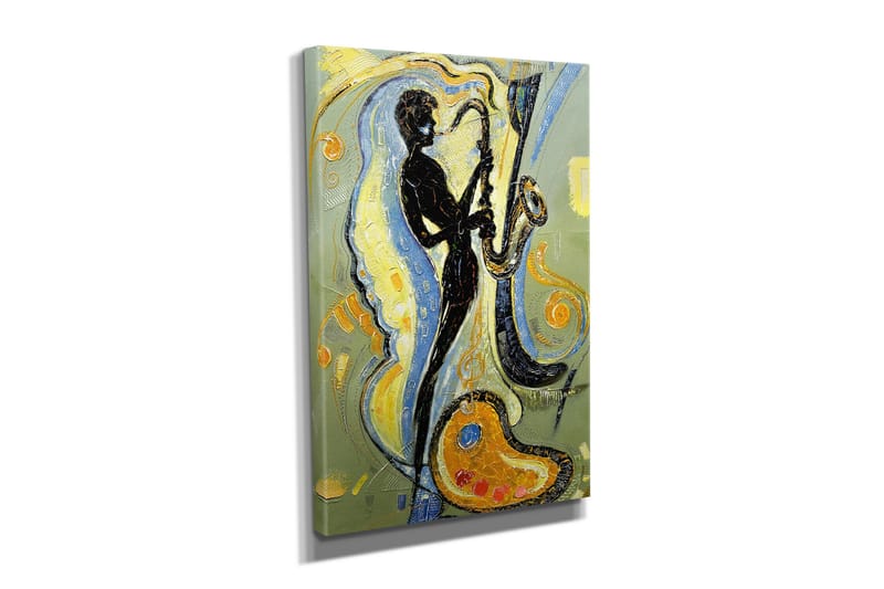 Dekorativt Canvas Maleri - Flerfarvet - Boligtilbehør - Billeder & kunst - Billeder på lærred