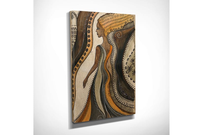 Dekorativt Canvas Maleri - Flerfarvet - Boligtilbehør - Billeder & kunst - Billeder på lærred