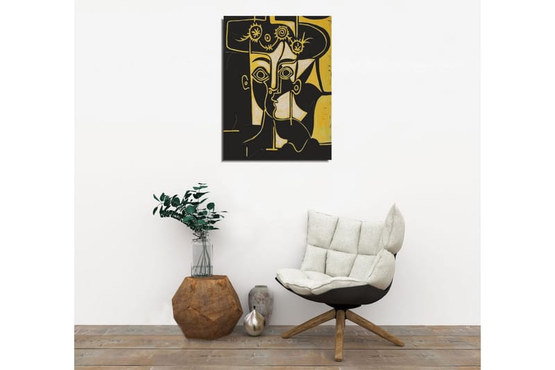 Dekorativt Canvas Maleri - Flerfarvet - Boligtilbehør - Billeder & kunst - Billeder på lærred