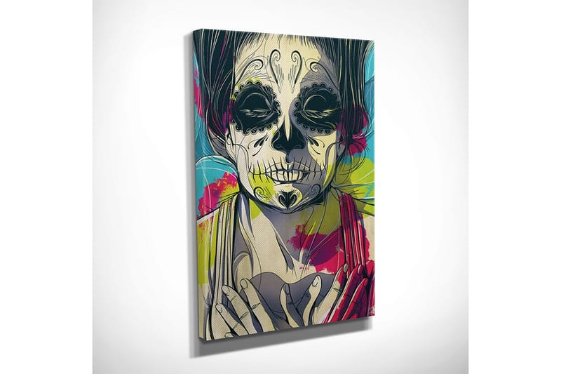 Dekorativt Canvas Maleri - Flerfarvet - Boligtilbehør - Billeder & kunst - Billeder på lærred