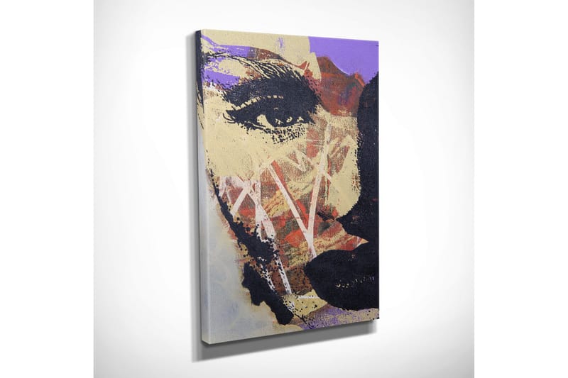 Dekorativt Canvas Maleri - Flerfarvet - Boligtilbehør - Billeder & kunst - Billeder på lærred