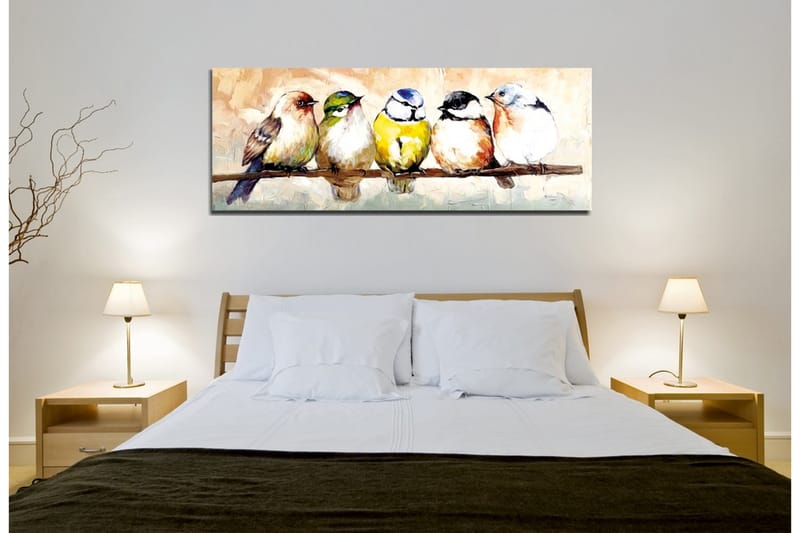 Dekorativt Canvas Maleri - Flerfarvet - Boligtilbehør - Billeder & kunst - Billeder på lærred