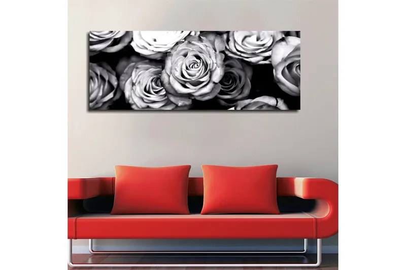 Dekorativt Canvas Maleri - Flerfarvet - Boligtilbehør - Billeder & kunst - Billeder på lærred