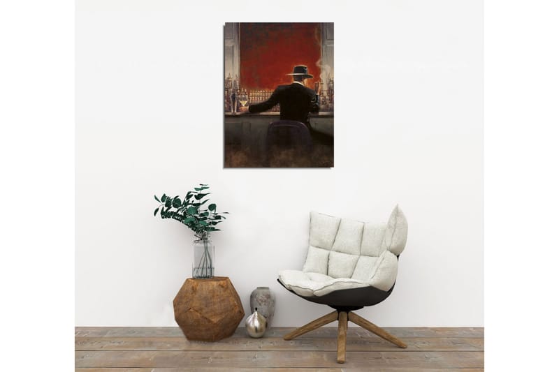 Dekorativt Canvas Maleri - Flerfarvet - Boligtilbehør - Billeder & kunst - Billeder på lærred
