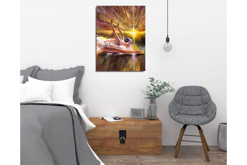 Dekorativt Canvas Maleri - Flerfarvet - Boligtilbehør - Billeder & kunst - Billeder på lærred