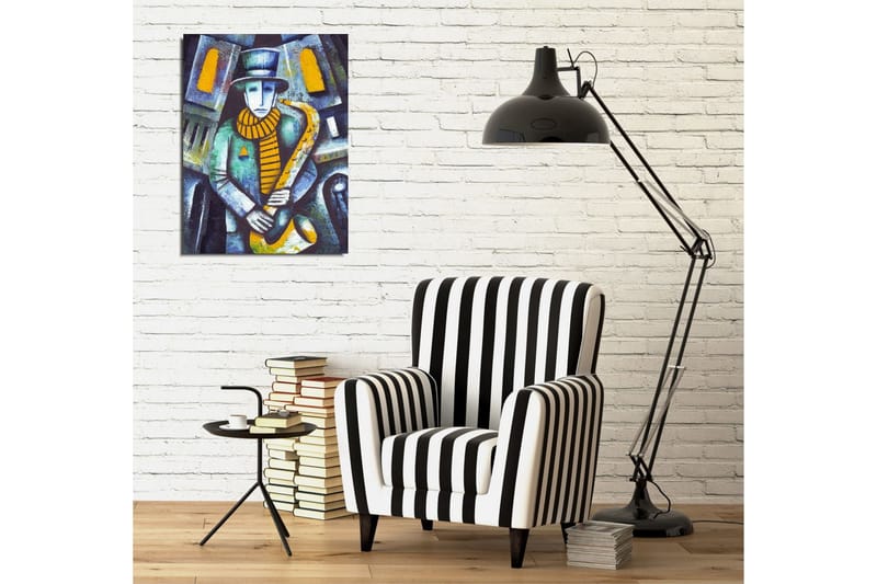 Dekorativt Canvas Maleri - Flerfarvet - Boligtilbehør - Billeder & kunst - Billeder på lærred