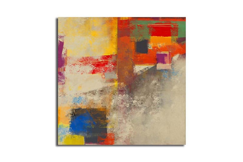 Dekorativt Canvas Maleri - Flerfarvet - Boligtilbehør - Billeder & kunst - Billeder på lærred