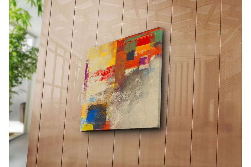 Dekorativt Canvas Maleri - Flerfarvet - Boligtilbehør - Billeder & kunst - Billeder på lærred