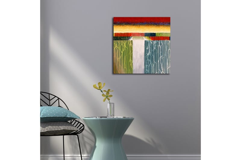 Dekorativt Canvas Maleri - Flerfarvet - Boligtilbehør - Billeder & kunst - Billeder på lærred