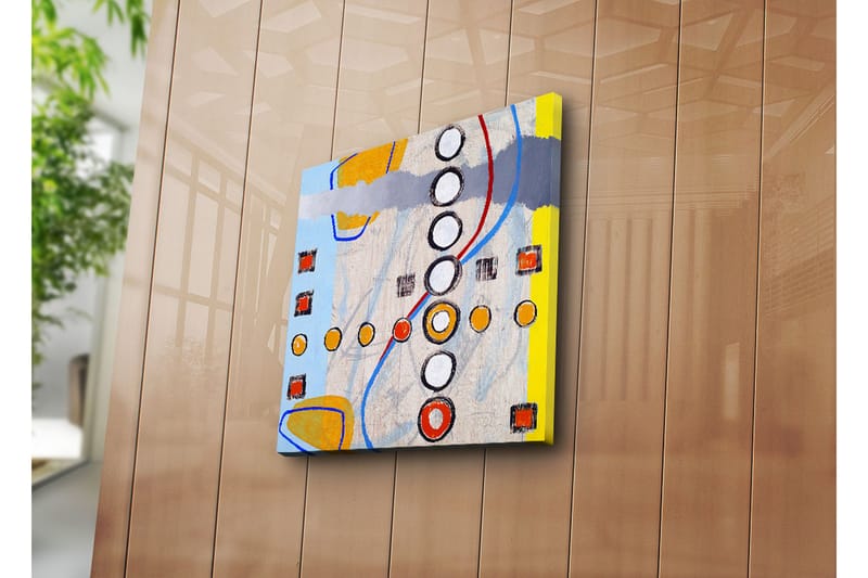 Dekorativt Canvas Maleri - Flerfarvet - Boligtilbehør - Billeder & kunst - Billeder på lærred