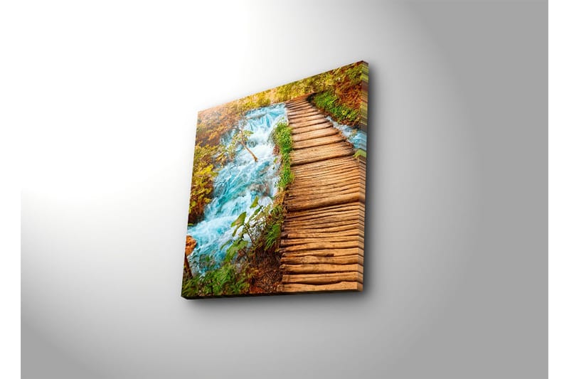 Dekorativt Canvas Maleri - Flerfarvet - Boligtilbehør - Billeder & kunst - Billeder på lærred