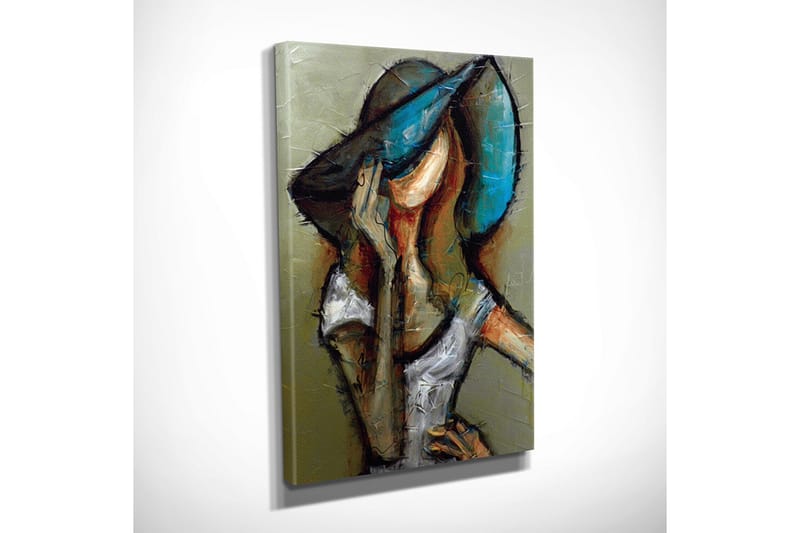 Dekorativt Canvas Maleri - Flerfarvet - Boligtilbehør - Billeder & kunst - Billeder på lærred