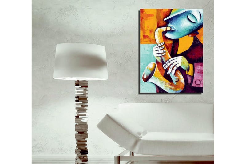 Dekorativt Canvas Maleri - Flerfarvet - Boligtilbehør - Billeder & kunst - Billeder på lærred
