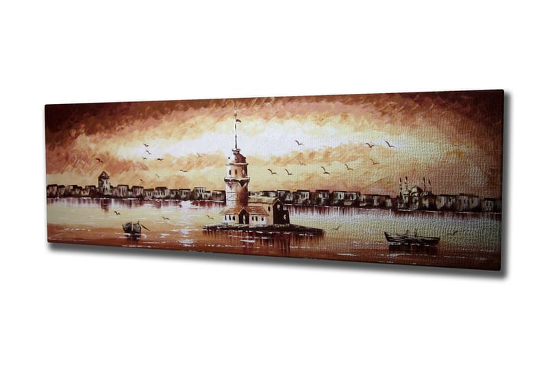 Dekorativt Canvas Maleri - Flerfarvet - Boligtilbehør - Billeder & kunst - Billeder på lærred