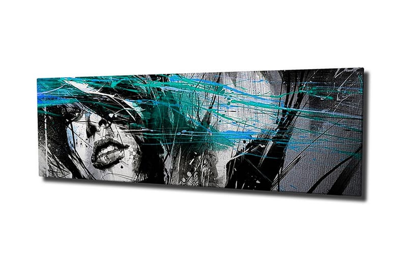 Dekorativt Canvas Maleri - Flerfarvet - Boligtilbehør - Billeder & kunst - Billeder på lærred