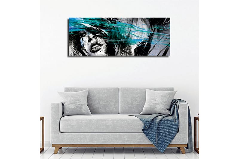 Dekorativt Canvas Maleri - Flerfarvet - Boligtilbehør - Billeder & kunst - Billeder på lærred