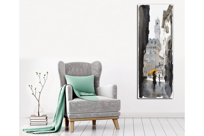 Dekorativt Canvas Maleri - Flerfarvet - Boligtilbehør - Billeder & kunst - Billeder på lærred
