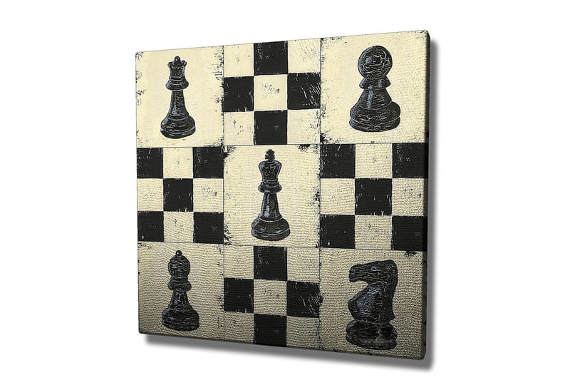 Dekorativt Canvas Maleri - Flerfarvet - Boligtilbehør - Billeder & kunst - Billeder på lærred