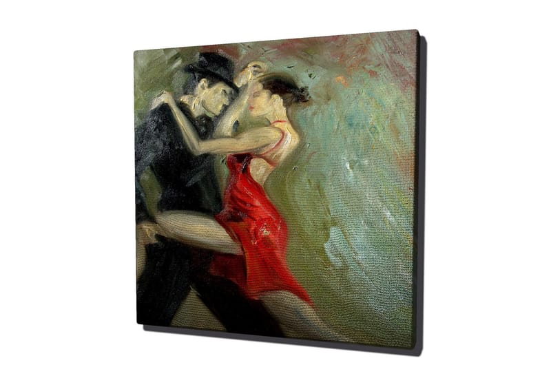Dekorativt Canvas Maleri - Flerfarvet - Boligtilbehør - Billeder & kunst - Billeder på lærred