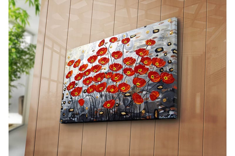 Dekorativt Canvas Maleri - Flerfarvet - Boligtilbehør - Billeder & kunst - Billeder på lærred