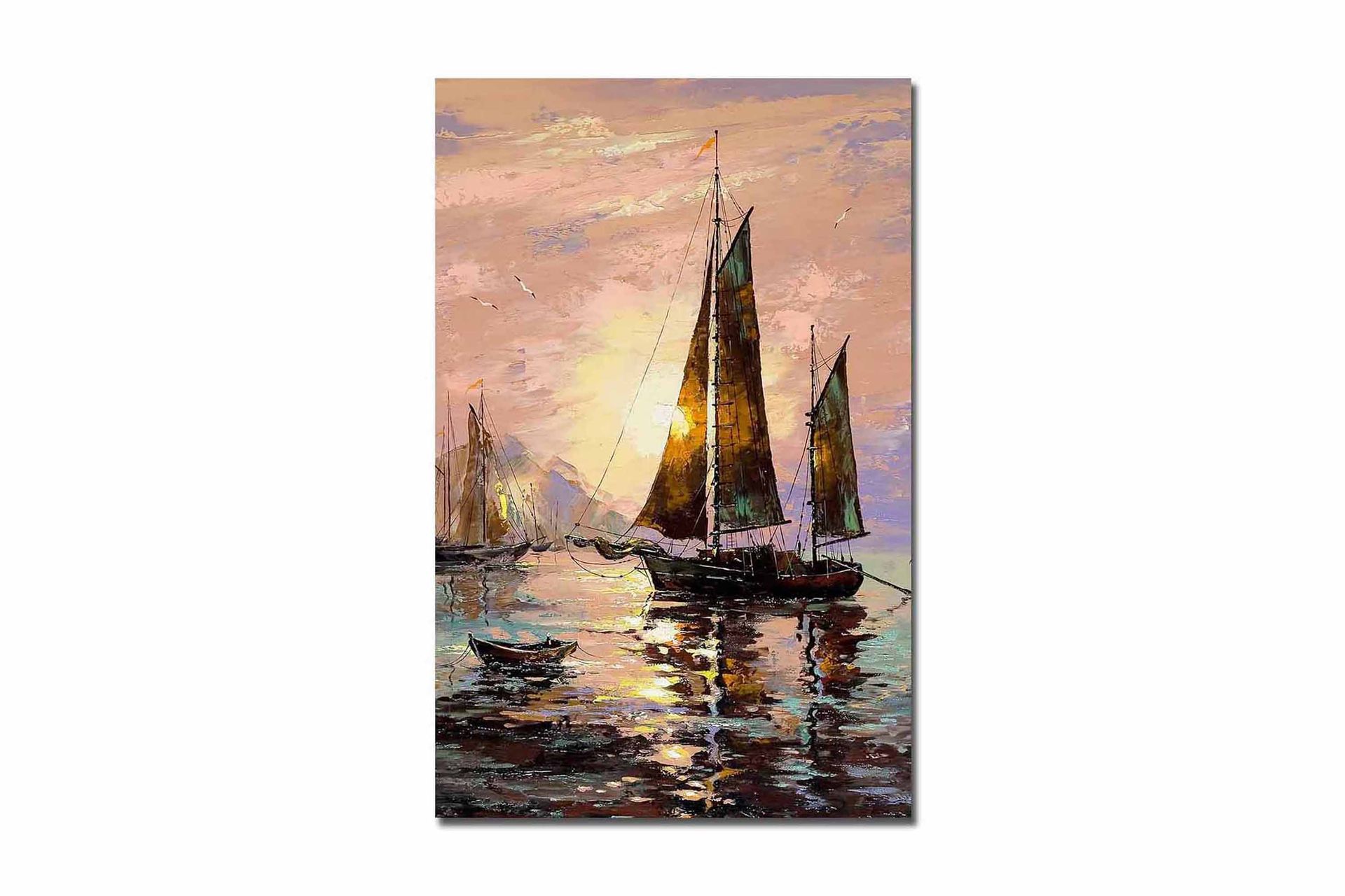 Dekorativt Canvas Maleri - Flerfarvet - Boligtilbehør - Billeder & kunst - Billeder på lærred