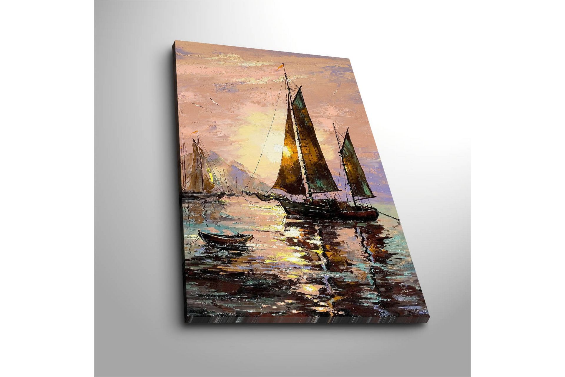 Dekorativt Canvas Maleri - Flerfarvet - Boligtilbehør - Billeder & kunst - Billeder på lærred