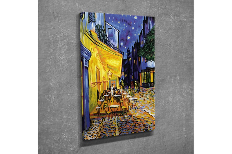 Dekorativt Canvas Maleri - Flerfarvet - Boligtilbehør - Billeder & kunst - Billeder på lærred