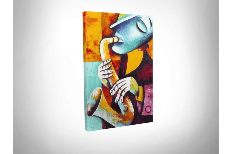 Dekorativt Canvas Maleri - Flerfarvet - Boligtilbehør - Billeder & kunst - Billeder på lærred