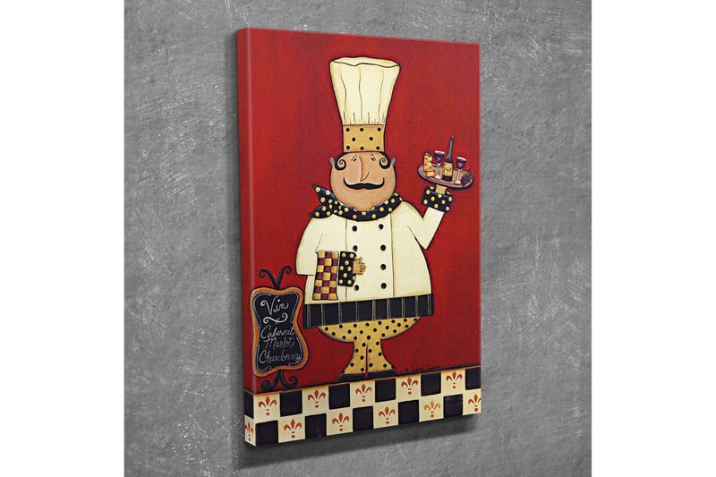Dekorativt Canvas Maleri - Flerfarvet - Boligtilbehør - Billeder & kunst - Billeder på lærred