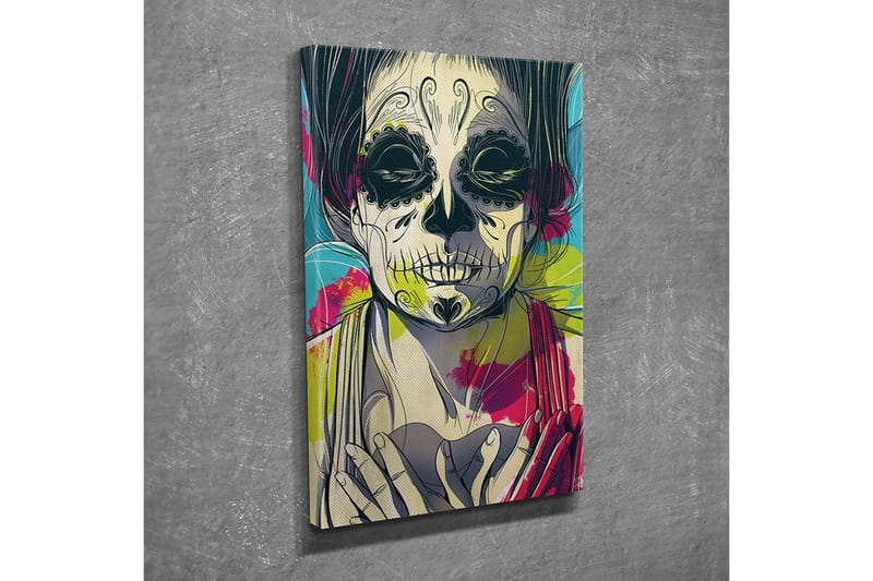 Dekorativt Canvas Maleri - Flerfarvet - Boligtilbehør - Billeder & kunst - Billeder på lærred