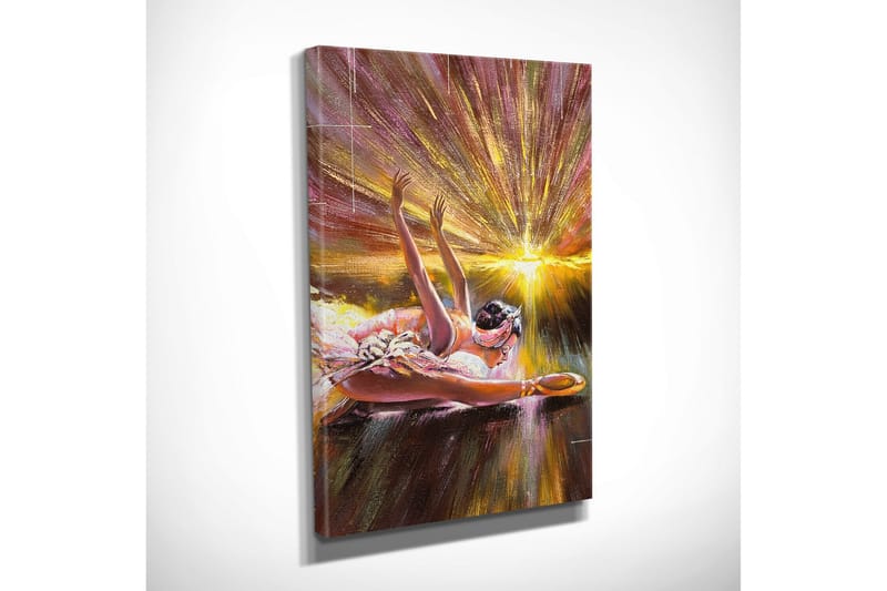 Dekorativt Canvas Maleri - Flerfarvet - Boligtilbehør - Billeder & kunst - Billeder på lærred