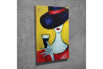 Dekorativt Canvas Maleri - Flerfarvet - Boligtilbehør - Billeder & kunst - Billeder på lærred